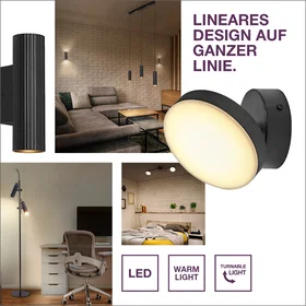 Osram Decor Moon Spot Light (sort)