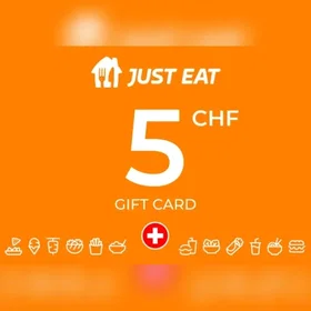 Just Eat Gavekort 5 CHF