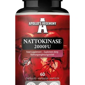 Apollo's Hegemony Nattokinase 100mg 60 Capsules
