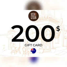 Bistro Gitan Gavekort 200 AUD