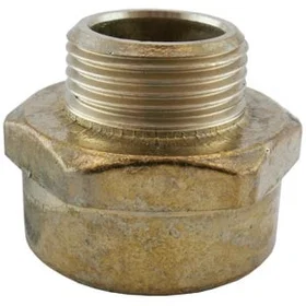 Gelins KGK Isiflo Nippel Mässing Han 1"x3/4"