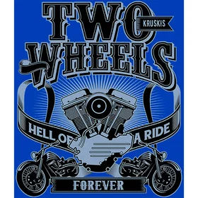 Kruskis Two Wheels Kortärmad T-shirt (Dam)