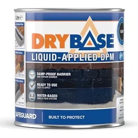 Drybase Liquid Damp Proof Membrane Black 1L