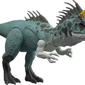 Mattel Jurassic World Survival: Wild Roar Cryolophosaurus Figur