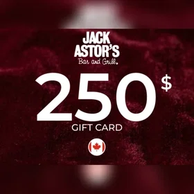 Jack Astor's Bar and Grill Gavekort 250 CAD