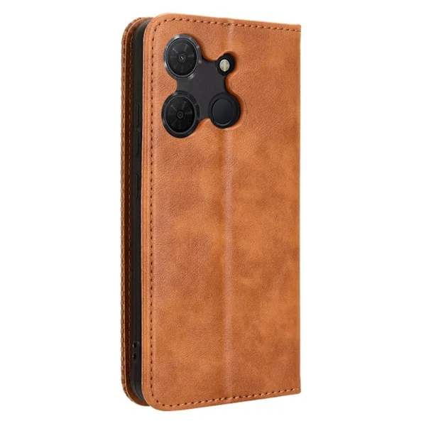 Bofink Vintage TCL 503 Leather Case for Mobile Phone