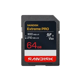 SanDisk Extreme PRO SDXC V60 UHS-II 64GB