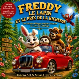 Freddy Le Lapin Et Le Prix De La Richesse Färgläggningsbok