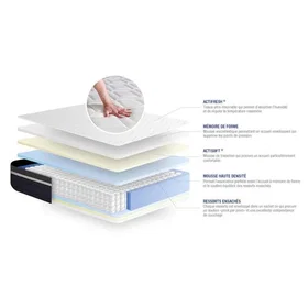 Actiflex Matelas Hybride 140x200cm