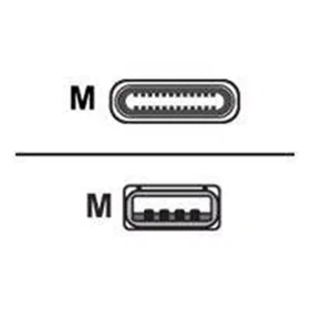 Cellular USBDATACUSBA-CW USB-C till USB 1.2 m