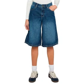 Urban Classics Tb8192 Denim Shorts Hög Midja Ledig (Dam)