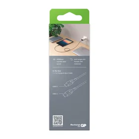 GPBM Nordic 50460223 USB-C til USB-C 60W 1m