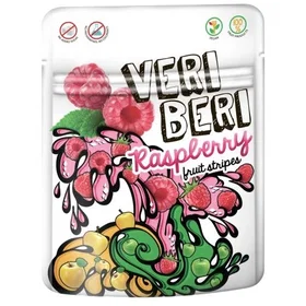 Veri Beri Gummy Strips Raspberry 50g