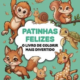 Patinhas Felizes Färgläggningsbok
