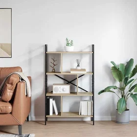 vidaXL Bookcase 75x30x123.5cm 883965