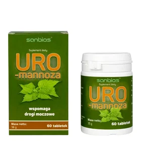 Sanbios Uro-Mannoza 60 Tabletter