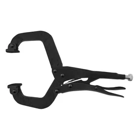 WLDPRO Svejsningsklemme D8 Forskudt C-klemme 280 mm / 11"