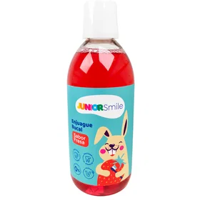 JuniorSmile Jordbærsmak Munnskyll 500ml