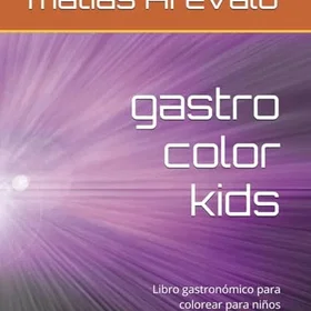 Libro Gastro Color Kids Färgläggningsbok för barn