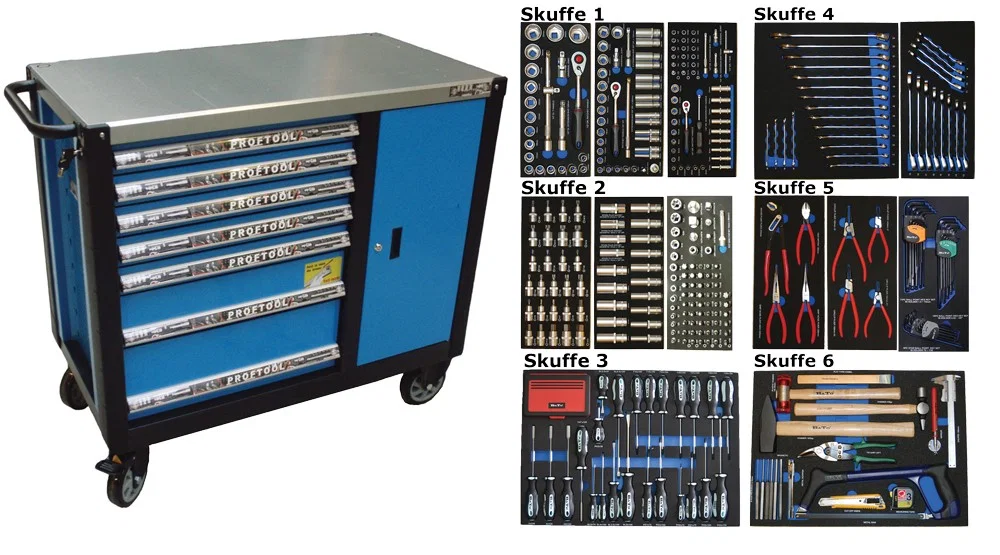 Bato 9147-468 Tool Cart (7 drawers)