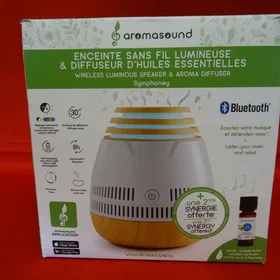 Aromasound Symphoney Diffuseur d'arômes Blanc Bois