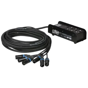 DAP CobraX 6 Stage Snake 6 way 10m Multicore