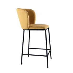 MondoViro Set of 2 Fabric Stools 58x52x95cm