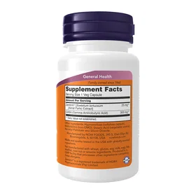Now Foods Calm & Focus 60 Vcaps