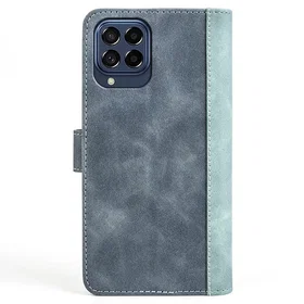 Tofarget Läder Flip Case för Samsung Galaxy M53 5G
