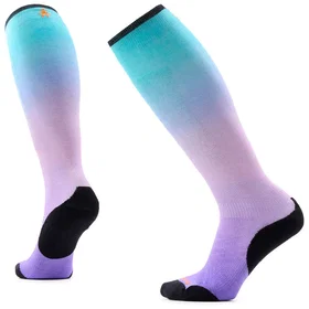 Smartwool Ski Targeted Cushion Ombre Print Socks (Women's)
