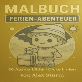 Malbuch: Ferien-Abenteuer Färgläggbok