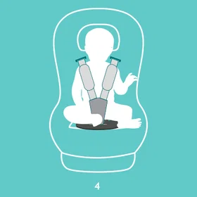 Digicom Tippy Coussin de siège auto