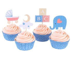 PME New Baby Cupcake Set 24 set,