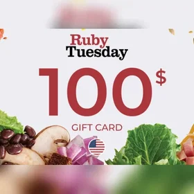 Ruby Tuesday Gavekort 100 USD