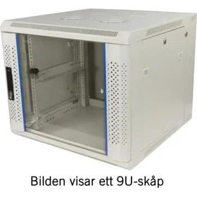 Toten 9U 600x600 Väggskåp Vitt