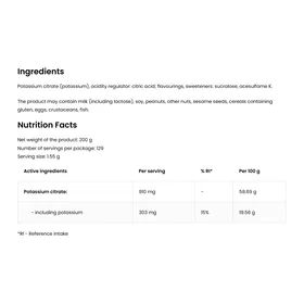 OstroVit Kaliumcitrat 200g