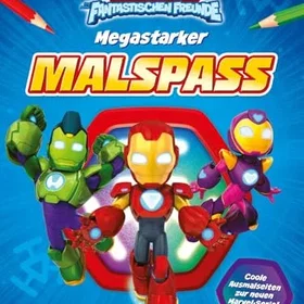 Nelson Verlag Iron Man Und Seine Fantastischen Freunde Färgläggningsbok för barn