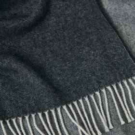 Gant Logo Plaid Merinoull Pläd 130x180cm
