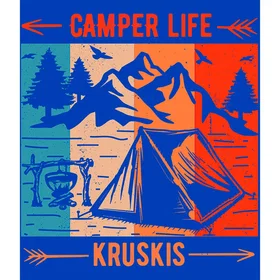 Kruskis Camper Life Kortärmad T-shirt (Dam)