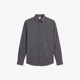 Calvin Klein Micro Gingham Stretch Slim Skjorte (Herre)