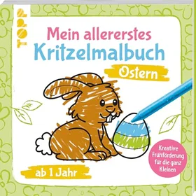 Frechverlag Mein Allererstes Kritzelmalbuch Ostern Färgläggningsbok