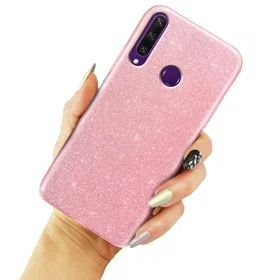 Glitterskal Etfodral för Huawei Y6P