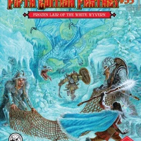Goodman Games Fifth Edition Fantasy #35 The Frozen Lair Of The White Wyvern