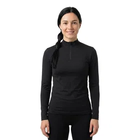 X-Bionic Mightywool Long Sleeve Base Layer Zip Neck (Women's)
