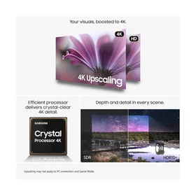 Samsung U8020 85" 4K Ultra HD LED Smart TV (2025) - UE85U8020FKXXU