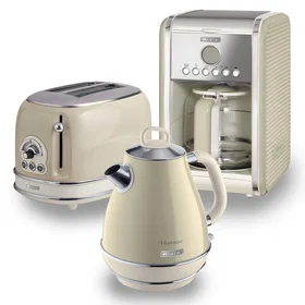 Ariete Vintage ARPK7 Coffee Machine Toaster & Kettle Bundle