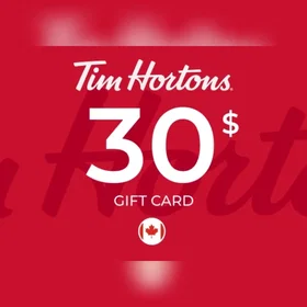 Tim's Tim Horton's Gavekort 30 CAD Key - CANADA