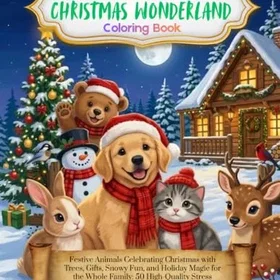 Coloring Book Christmas For Adults: Creative Haven Christmas s For Adults, A Festive Christmas Wonderland Of Snowmen Ice ... Resist Bleed Th