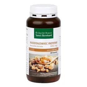Krauterhaus Sanct Bernhard Boswellia Serrata 400mg 180 Comprimés