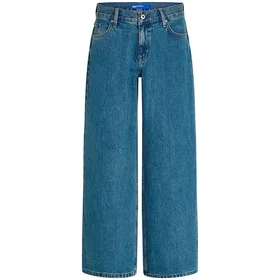 Karl Lagerfeld B1w10079 Wide Leg Low Waist Jeans (Dam)